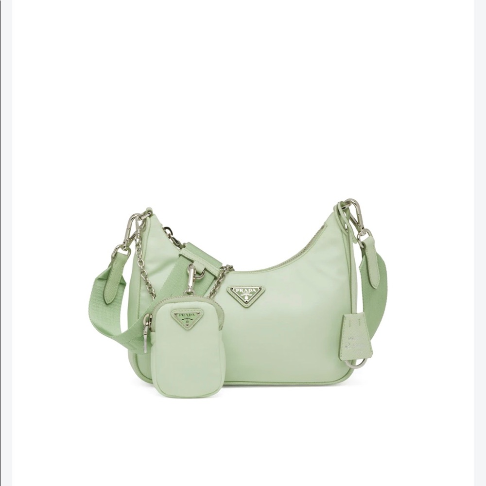 (SOLD ON EBAY) UNAVAILABLE Prada Re-Edition 2005 Re-Nylon bag - Aqua